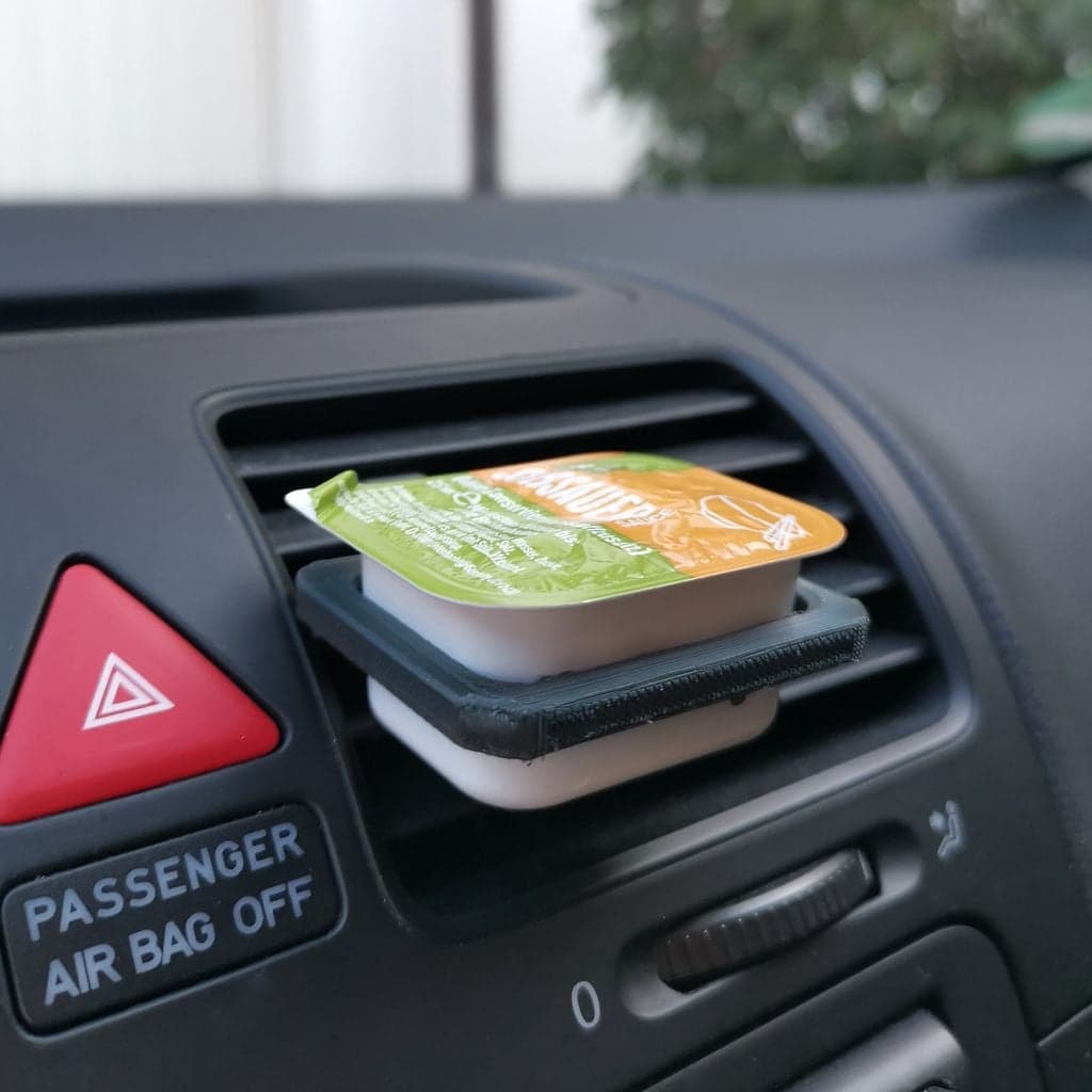 Держатель соуса/дип для автомобиля (Вентиляционная подвеска/зажим)