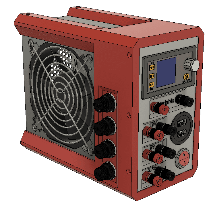 Настольный блок питания Atx 0–30 В (Remix)