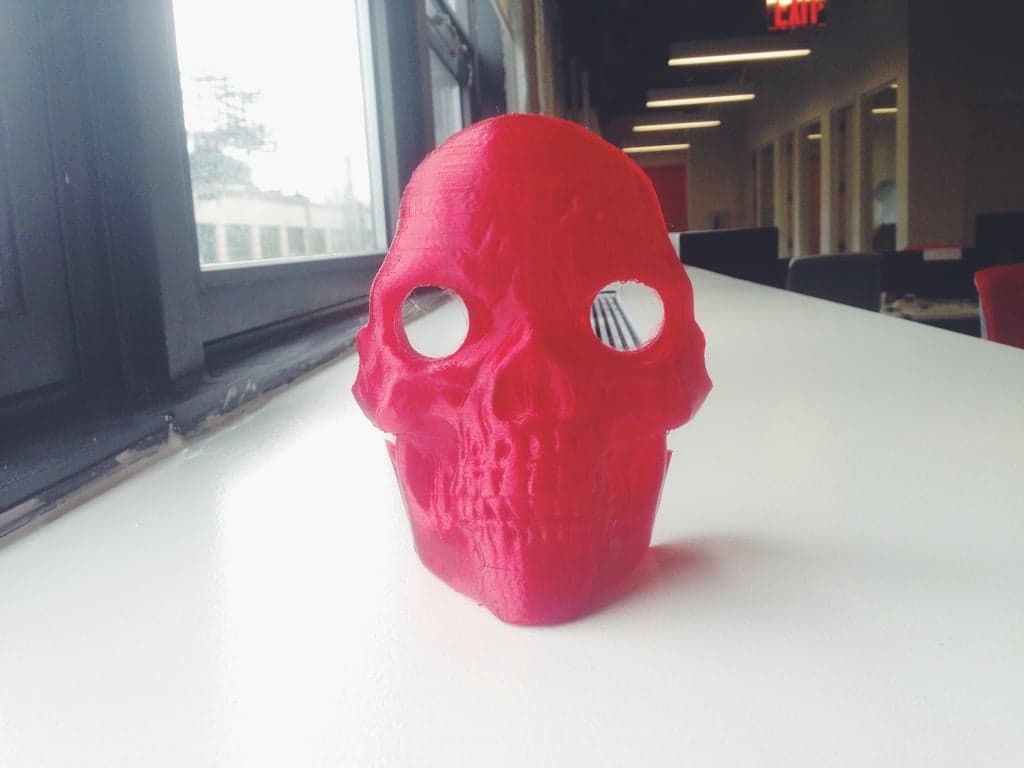 Маска черепа без поддержки