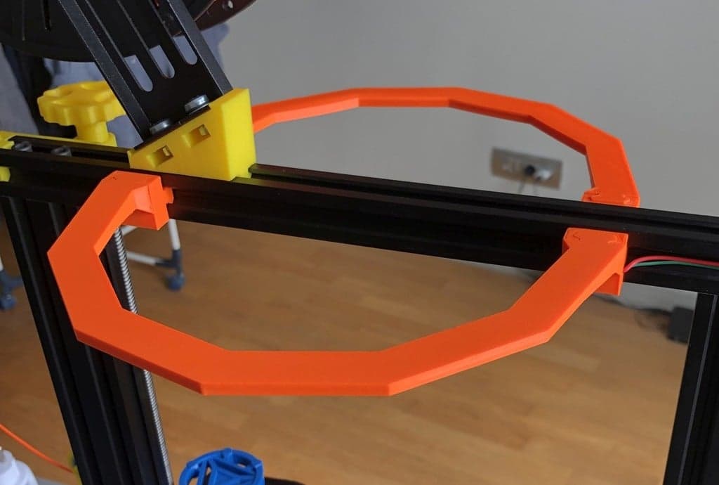 Держатель светодиодной ленты Ender 3 V2 Halo Light