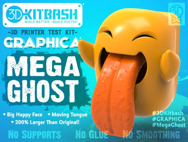 Graphica: MEGA Ghost — распечатай и играй (3DKitbash.com)