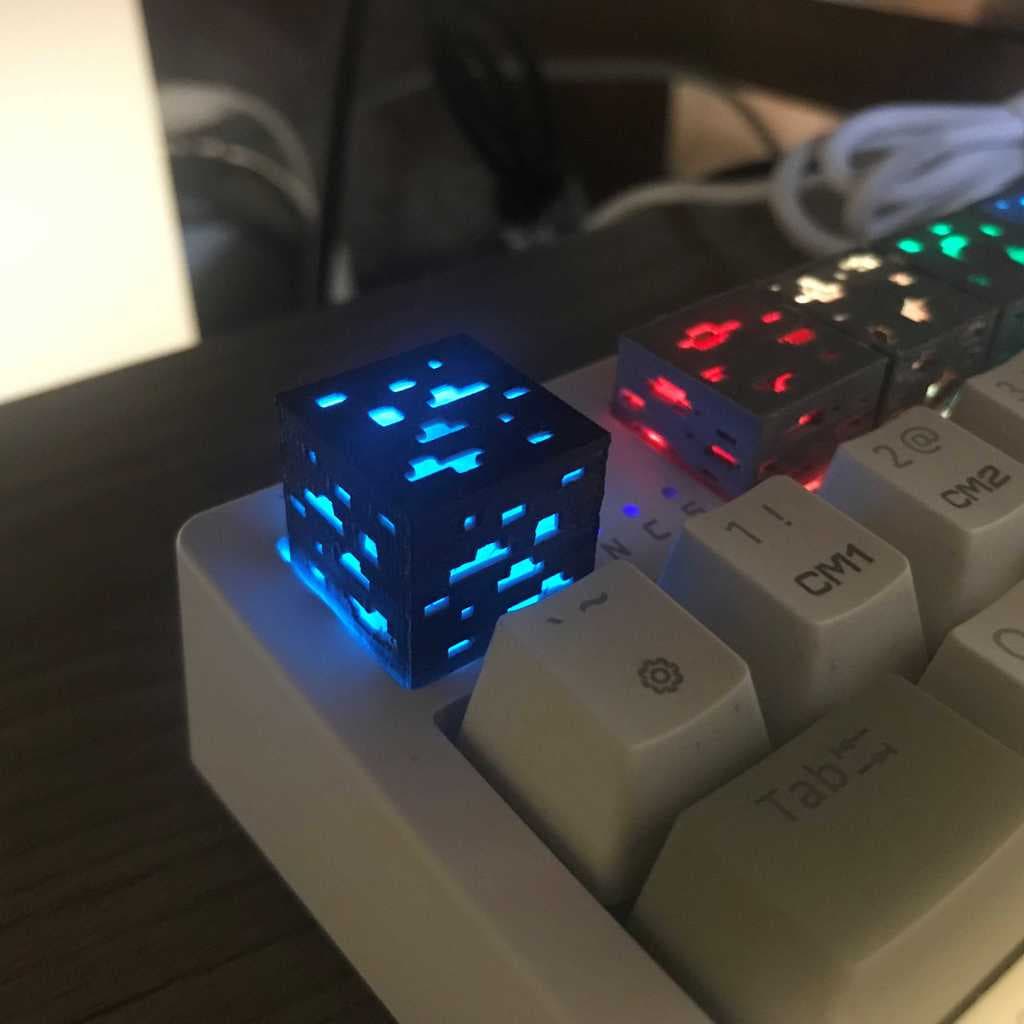 Колпачки для ключей Minecraft Ore