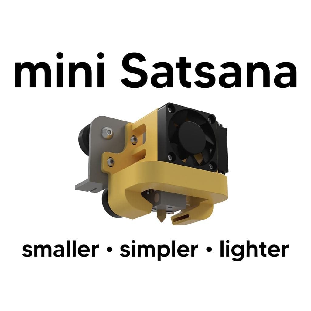 Мини Satsana — компактный вентиляторный канал для принтеров Creality