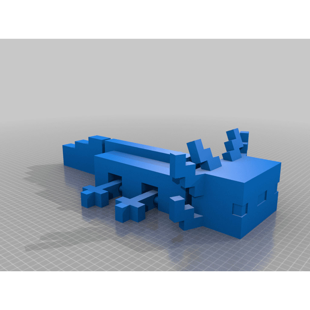 Шарнирный Майнкрафт Аксолотль