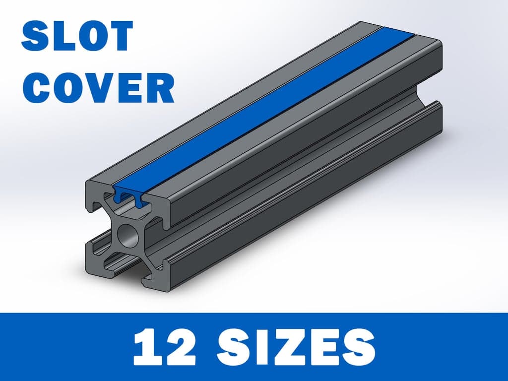 Экструзионный профиль Крышка слота 2020 2040 4040 Кабельная система