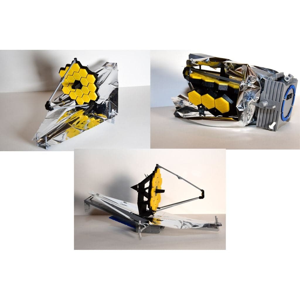 Раскладывающийся космический телескоп Джеймса Уэбба (Jwst)