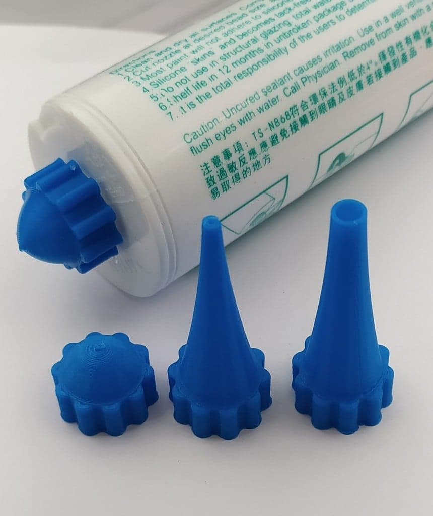 Загерметизировать сопла пистолета и пробки