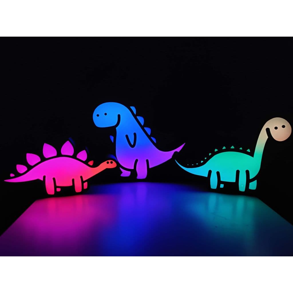 Dino Night Light (добавьте программируемые светодиоды и Arduino)