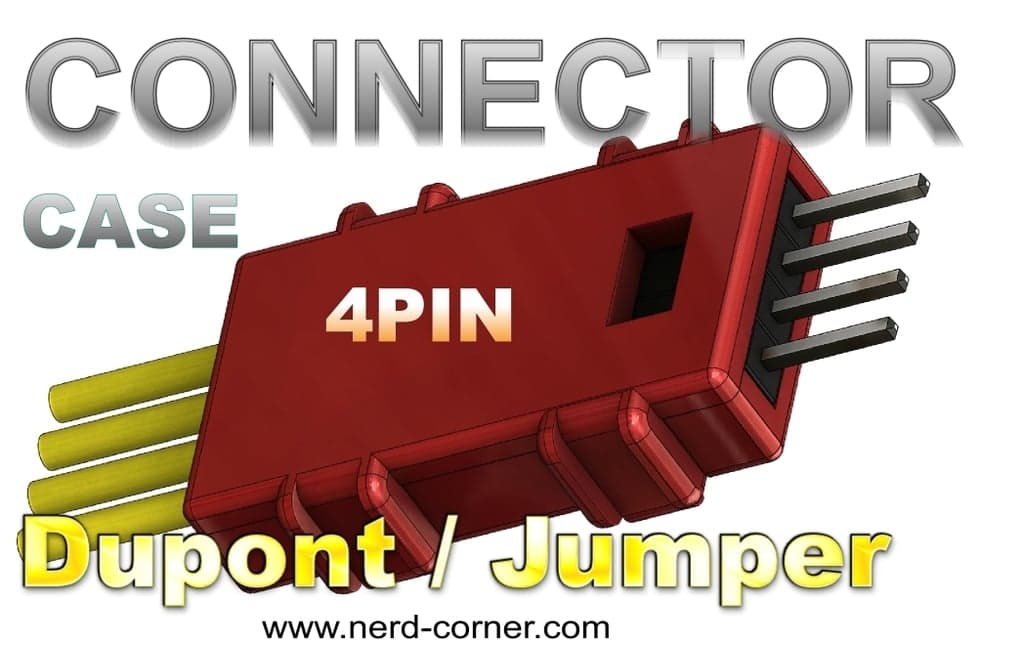 Корпус разъема Dupont 4Pin