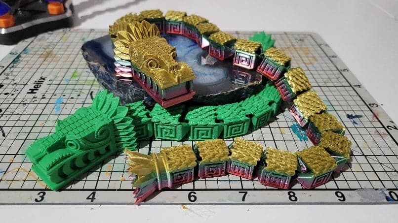 Шарнирный Кетцалькоатль (обновлено)