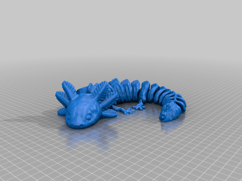 Шарнирный аксолотль v2