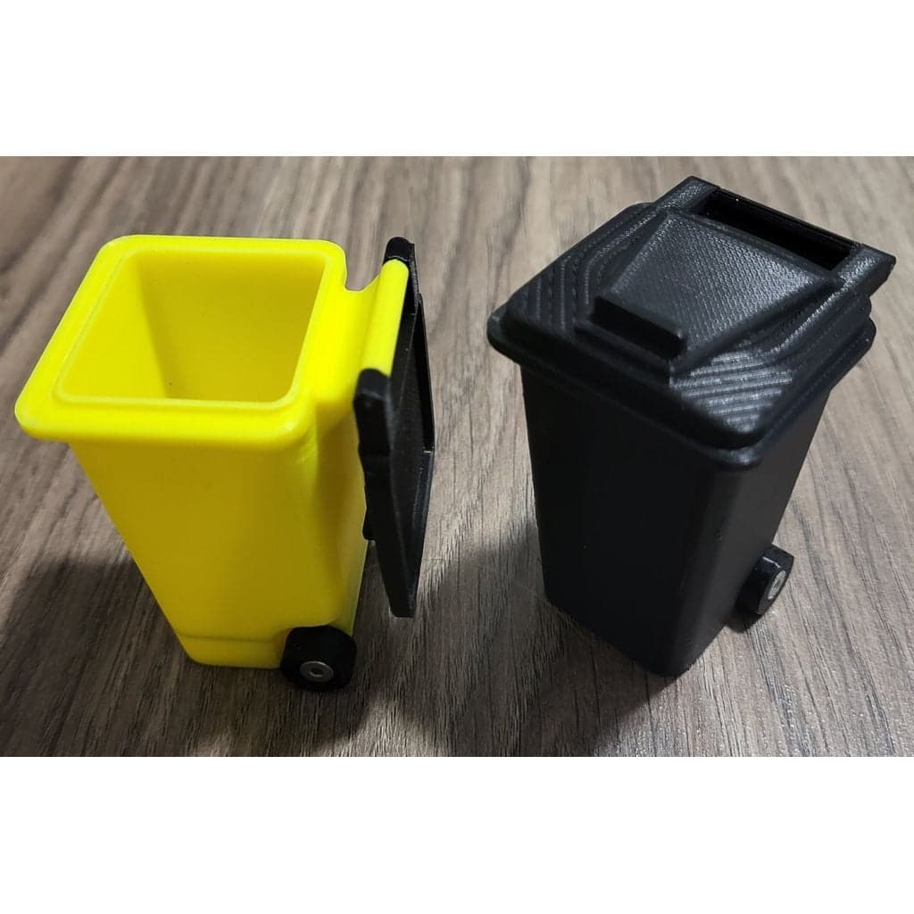 Мини-мусорный бак, ремикс, простая печать