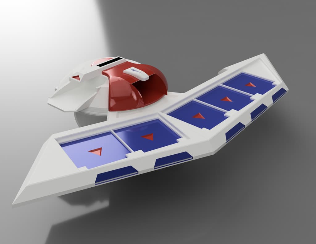 Yu-Gi-Oh - дуэльный диск в боевом городе