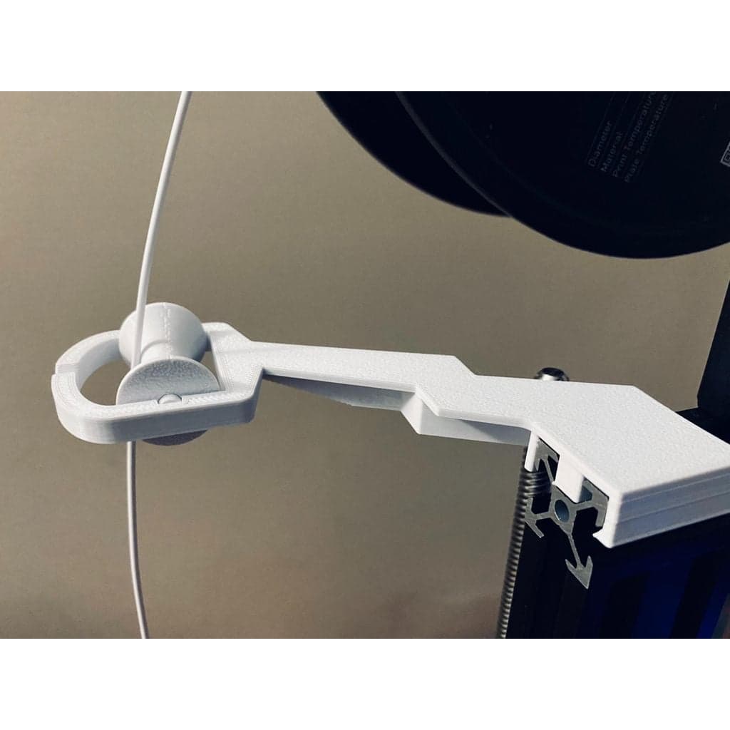 (Пересмотренное) Направляющая для филамента для Ender 3 Pro (с роликом)