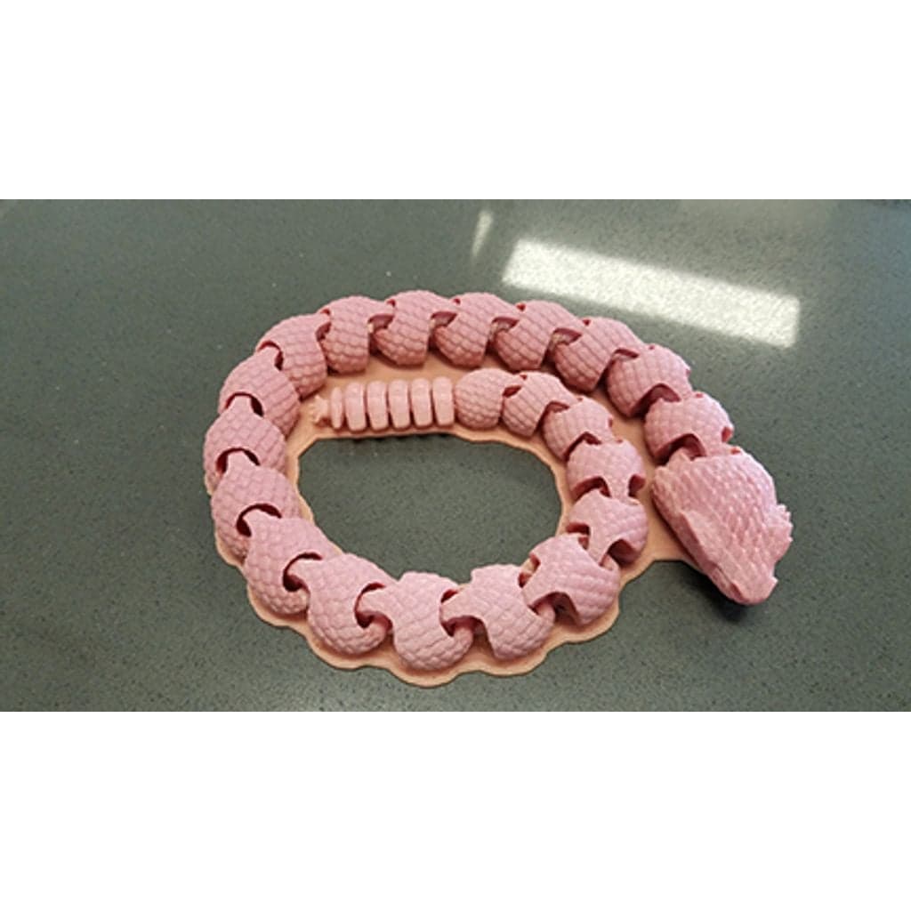 Шарнирная гремучая змея с суперзабавной погремушкой