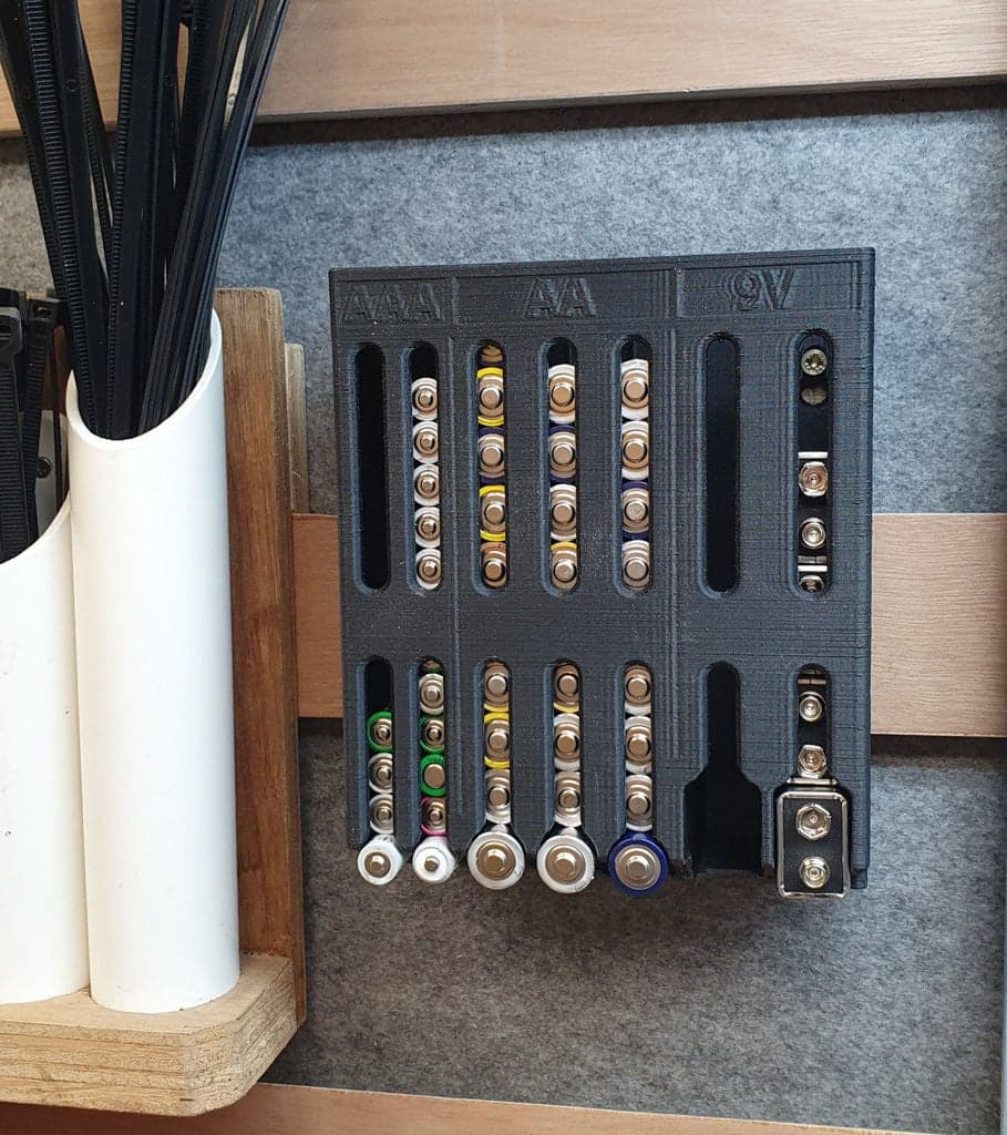 Диспенсер для батареек - Aaa - Aa - 9В