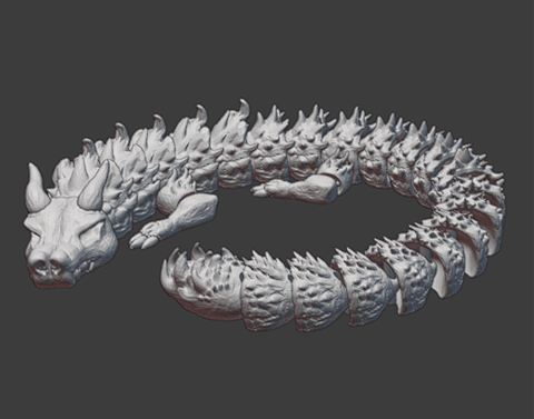 Шарнирно-призрачный дракон