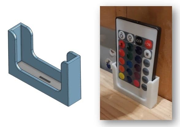 Держатель светодиодного пульта дистанционного управления НЕВИДИМЫЕ ВИНТЫ