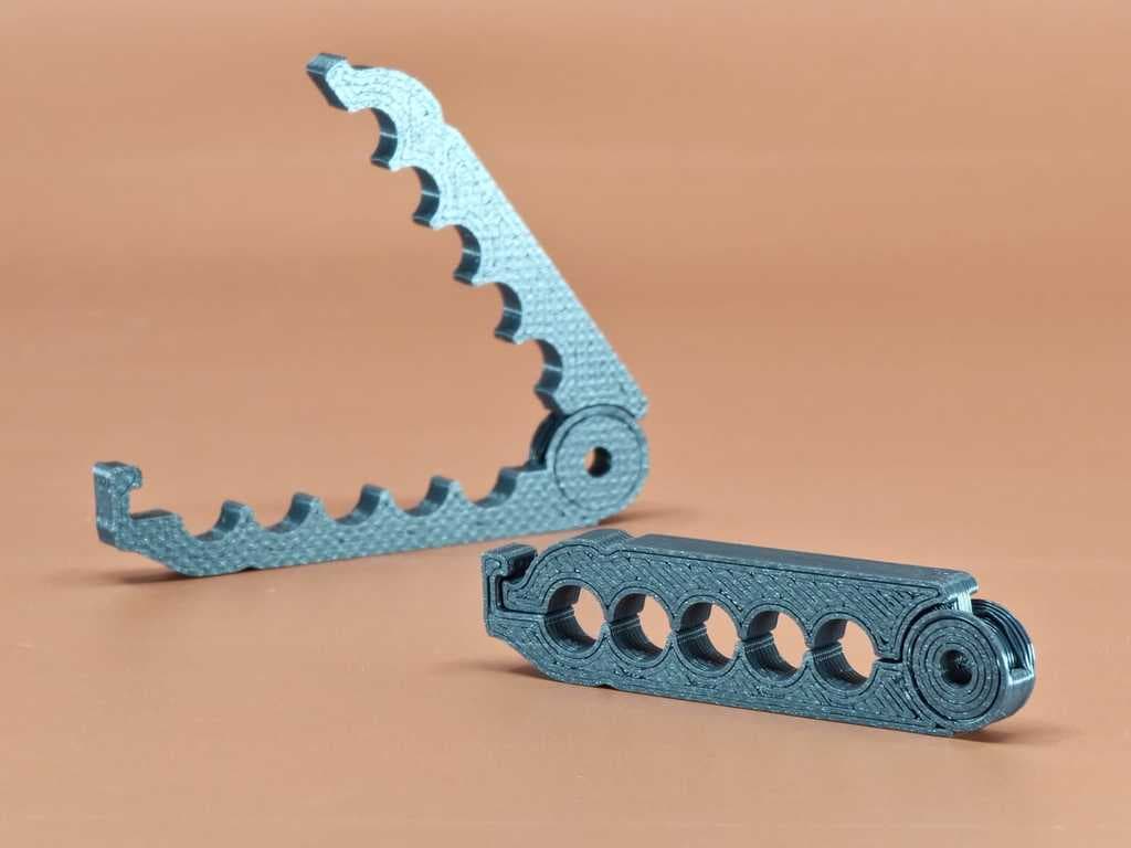 Зажим для прокладки кабелей — печатайте на месте!