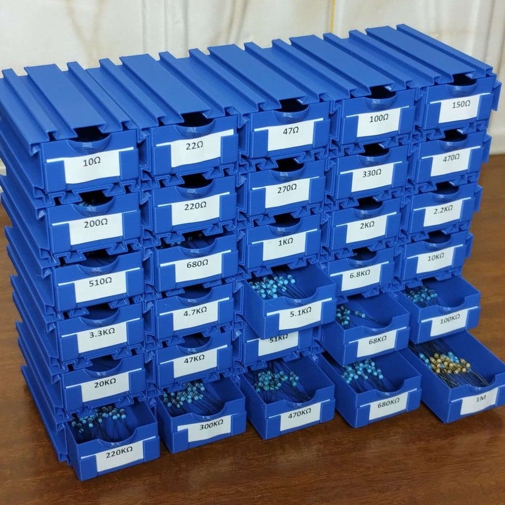 Модульный ящик для электронных компонентов (режим «Ваза»)