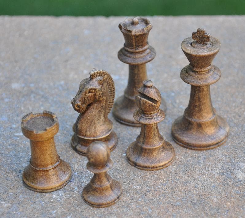 OpenSCAD шахматы