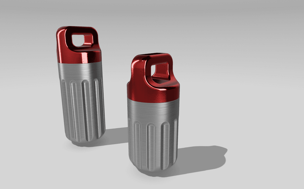 Брелок-контейнер 19мм v3.1