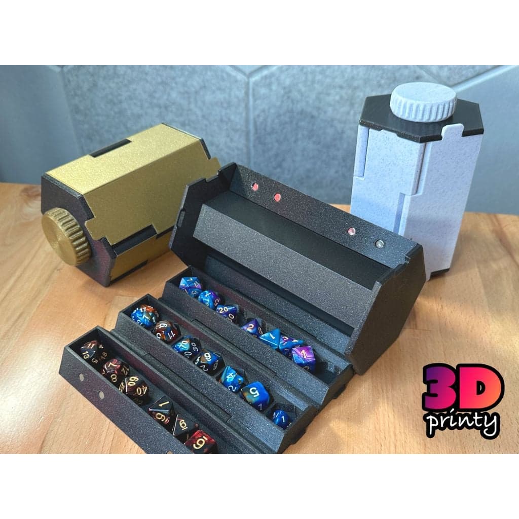 Свернутая коробка для игральных костей (большая)