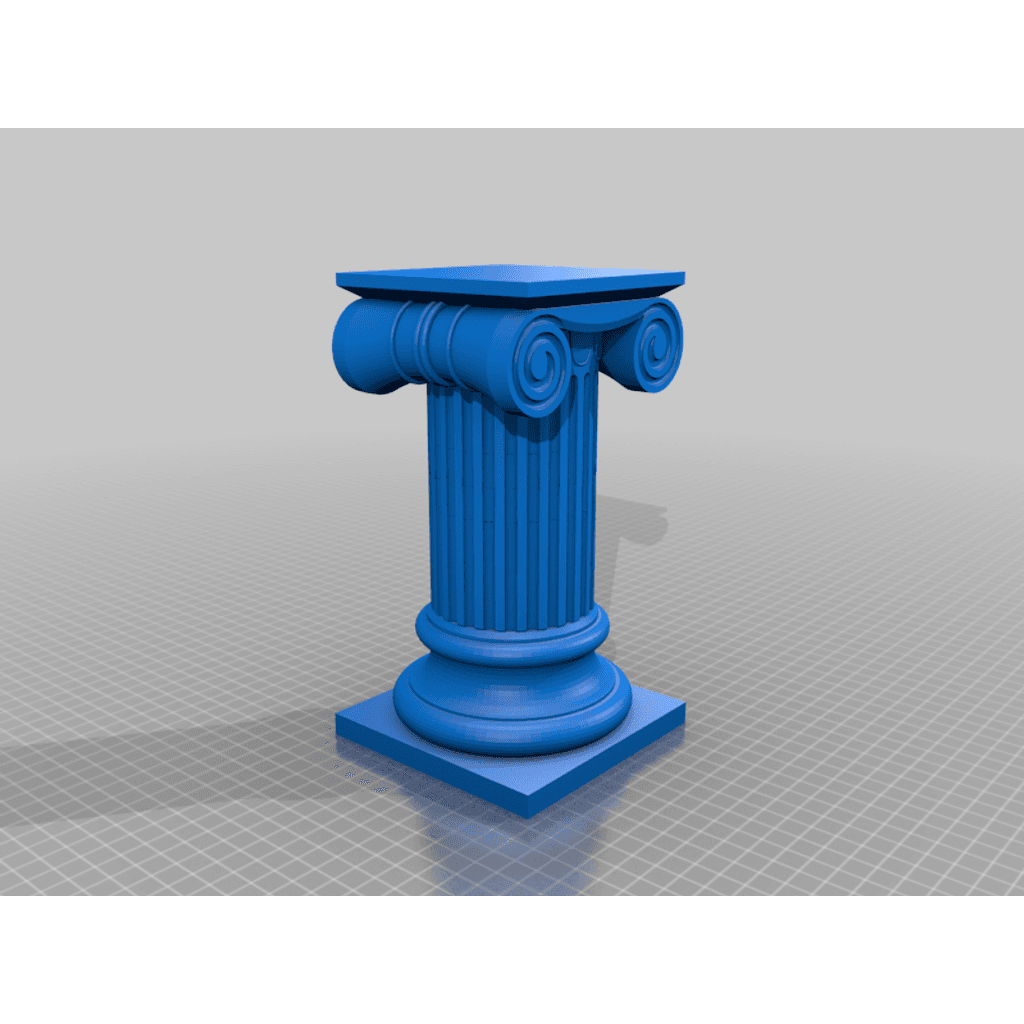 Подставка для Ionic Column Pillar Display (Short Stubby) — ремикс