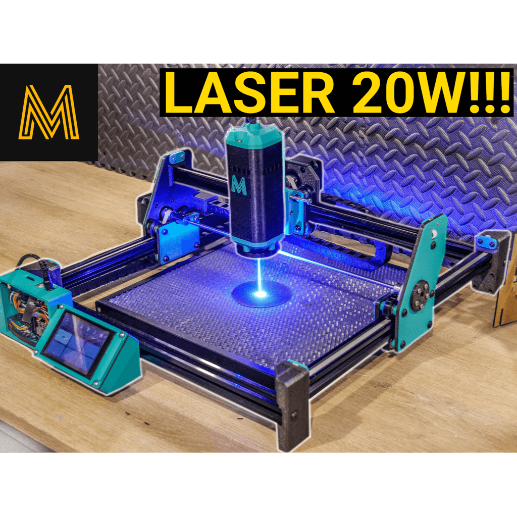 3D-печатный лазерный гравировальный станок