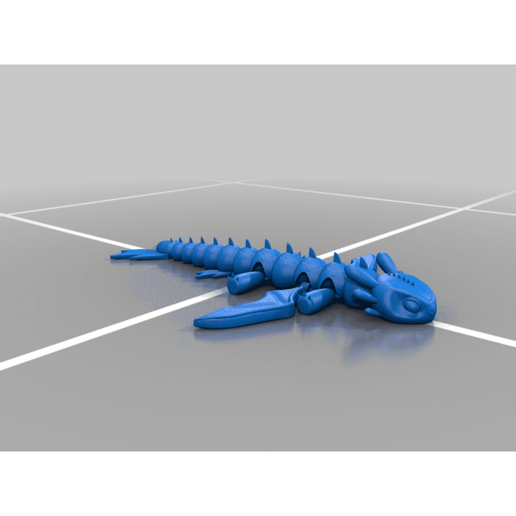 Шарнирный Беззубик из сериала «Как приручить дракона»