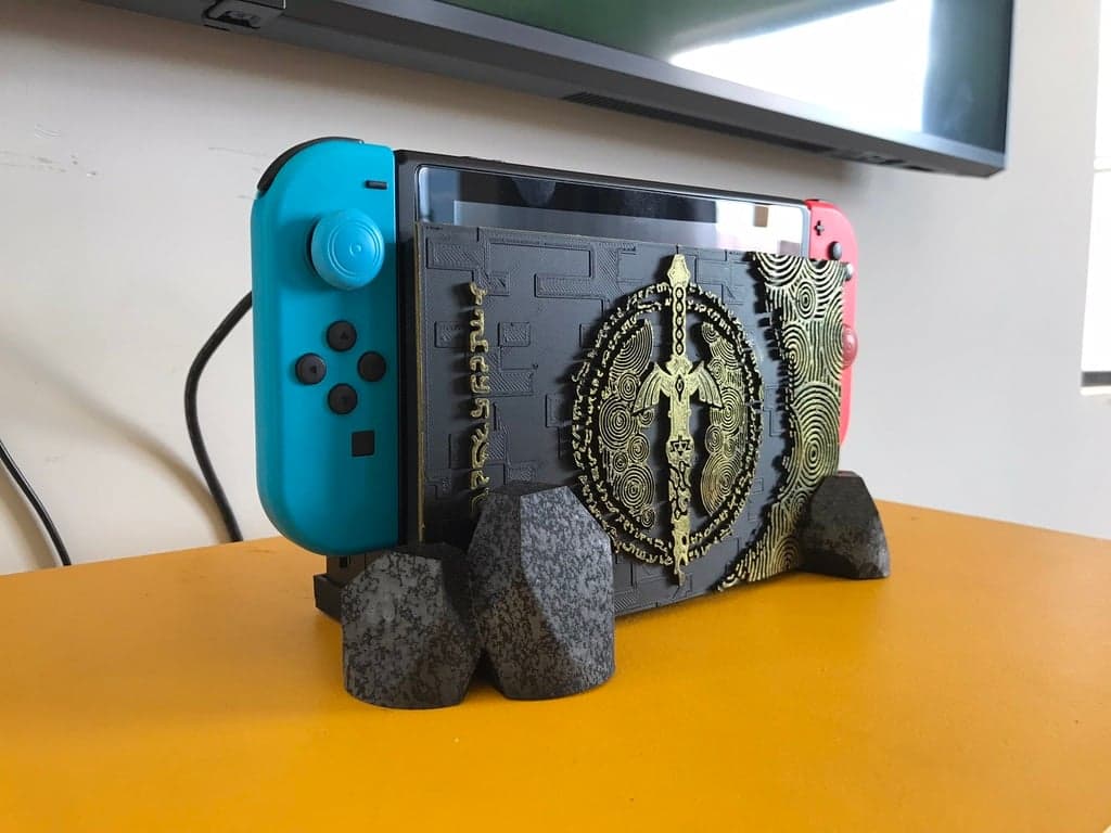 Крышка док-станции Switch — Zelda: Tears of the Kingdom