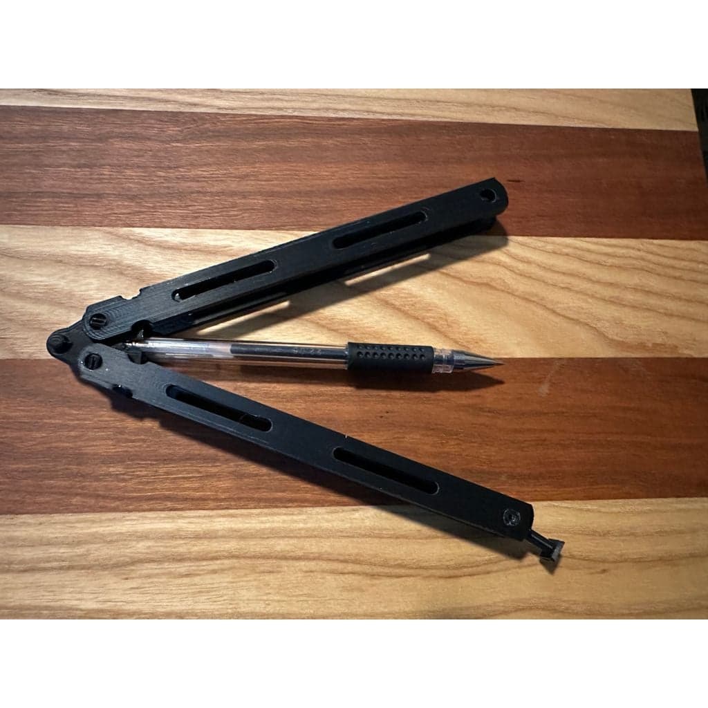 Balisong, Держатель для ручки-ножа-бабочки