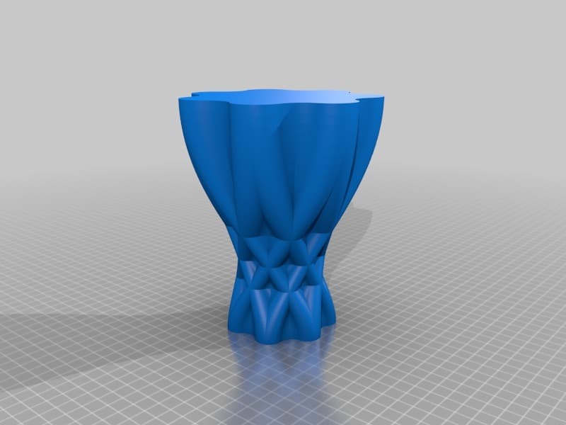 Циклоидная ваза (т-стекло)