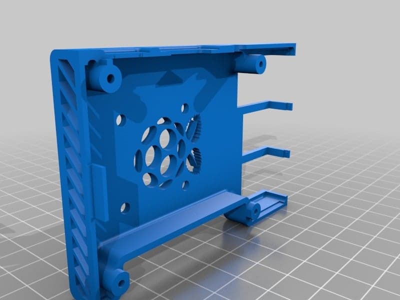 Корпус Raspberry Pi B+ с вентилятором