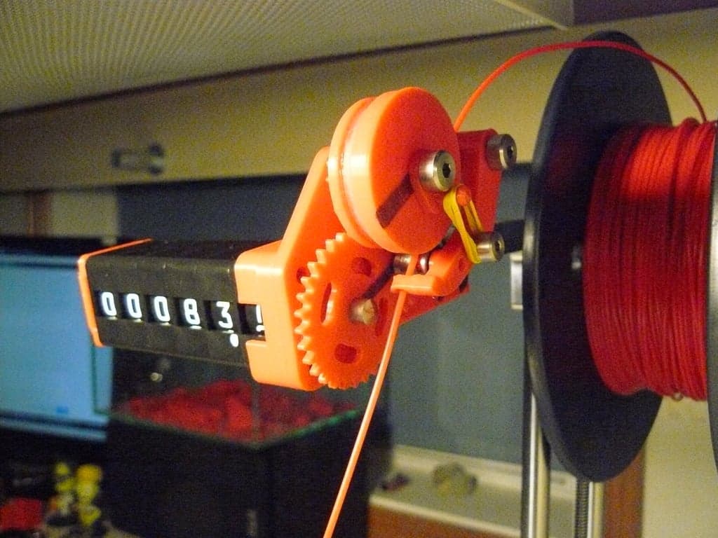 Счетчик длины нити (Printrbot простой металл)