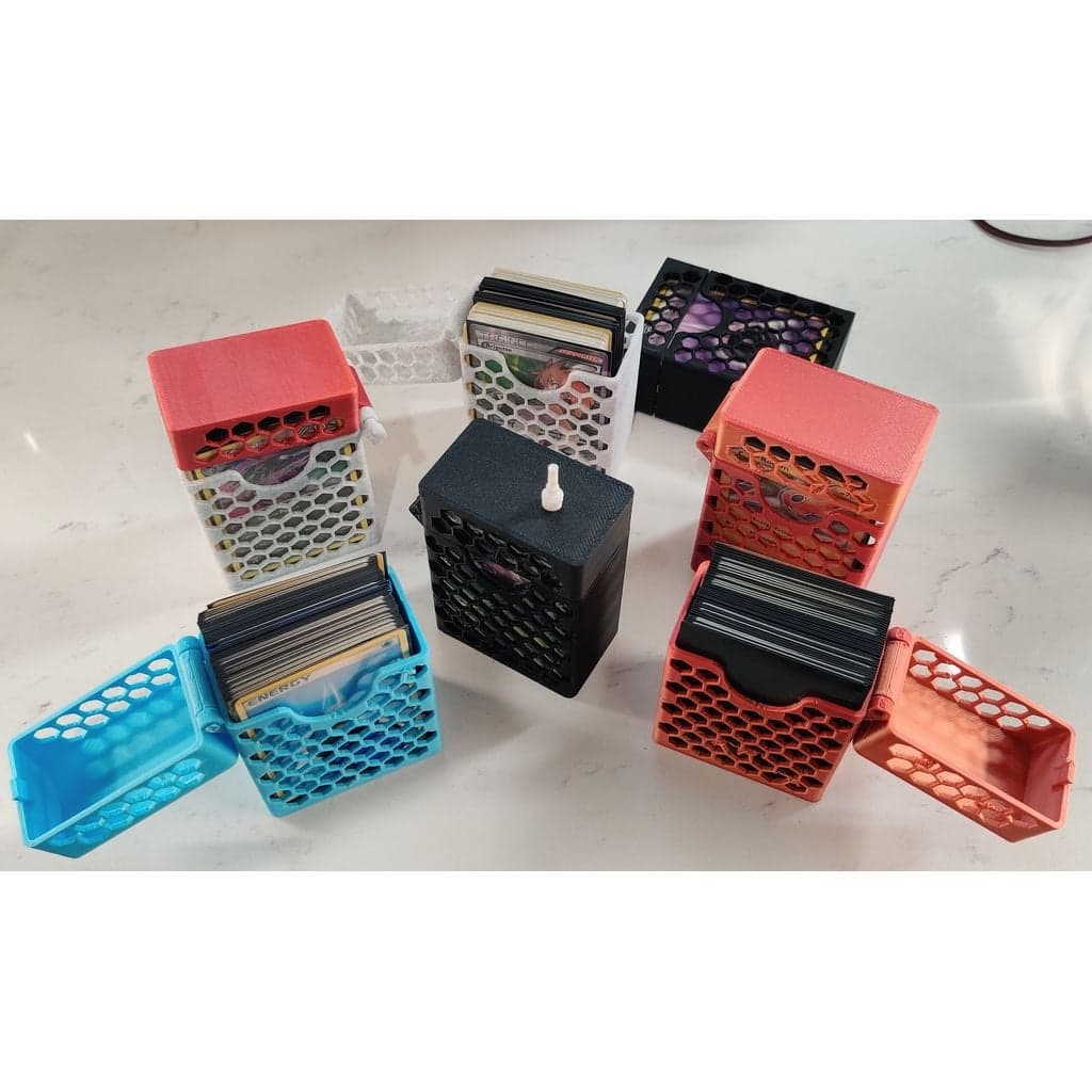 Коробка для колоды коллекционных карточек - на петлях