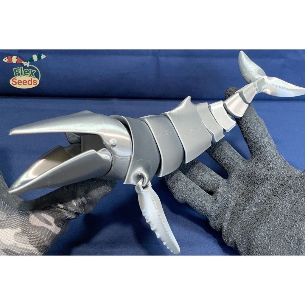 Flexi Горбатый кит - новый тип (печать на месте)