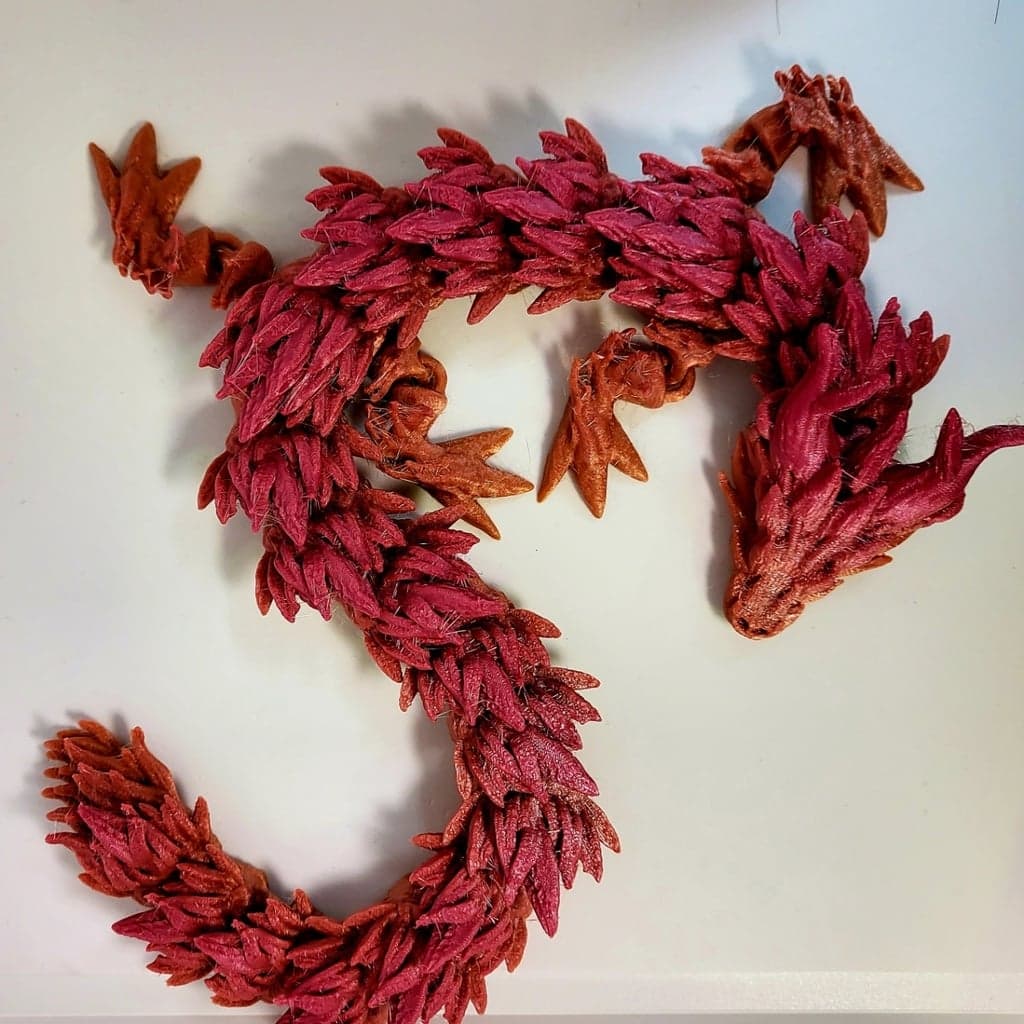 Шарнирный ядовитый дракон гибкий