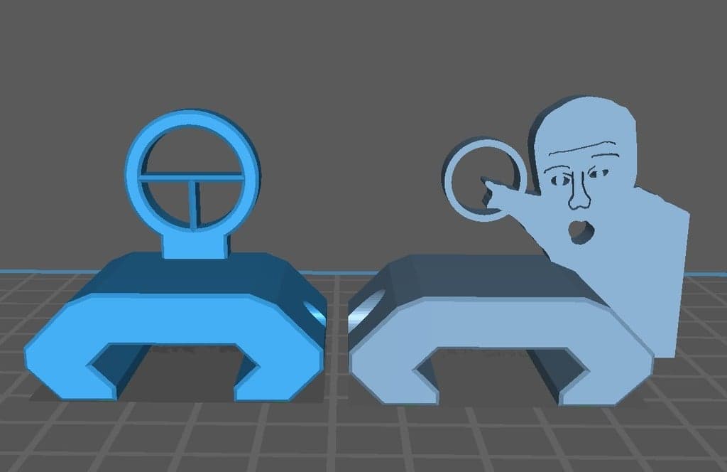 Wojak прицел — версия под планку Пикатинни