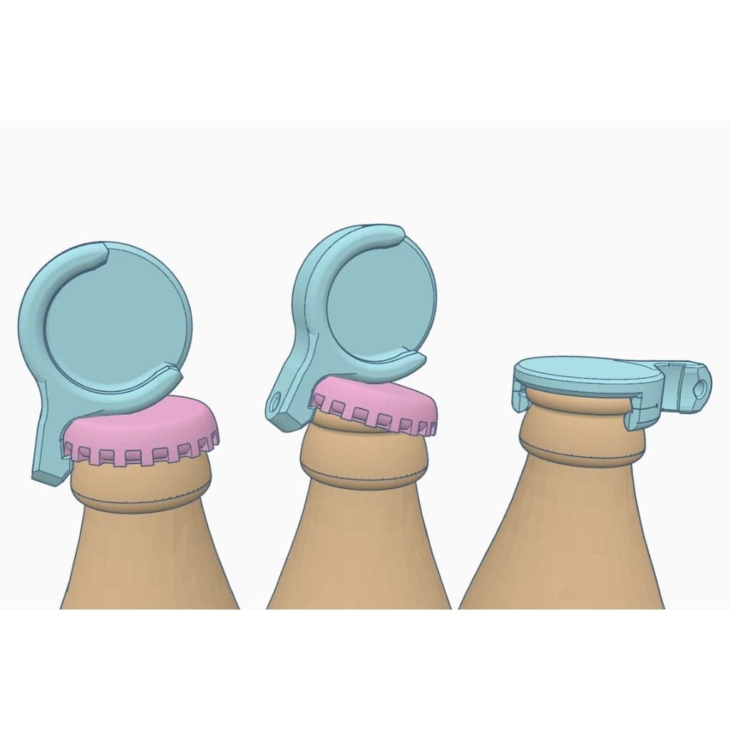 Открывашка/крышка для бутылок из кронен-пробки