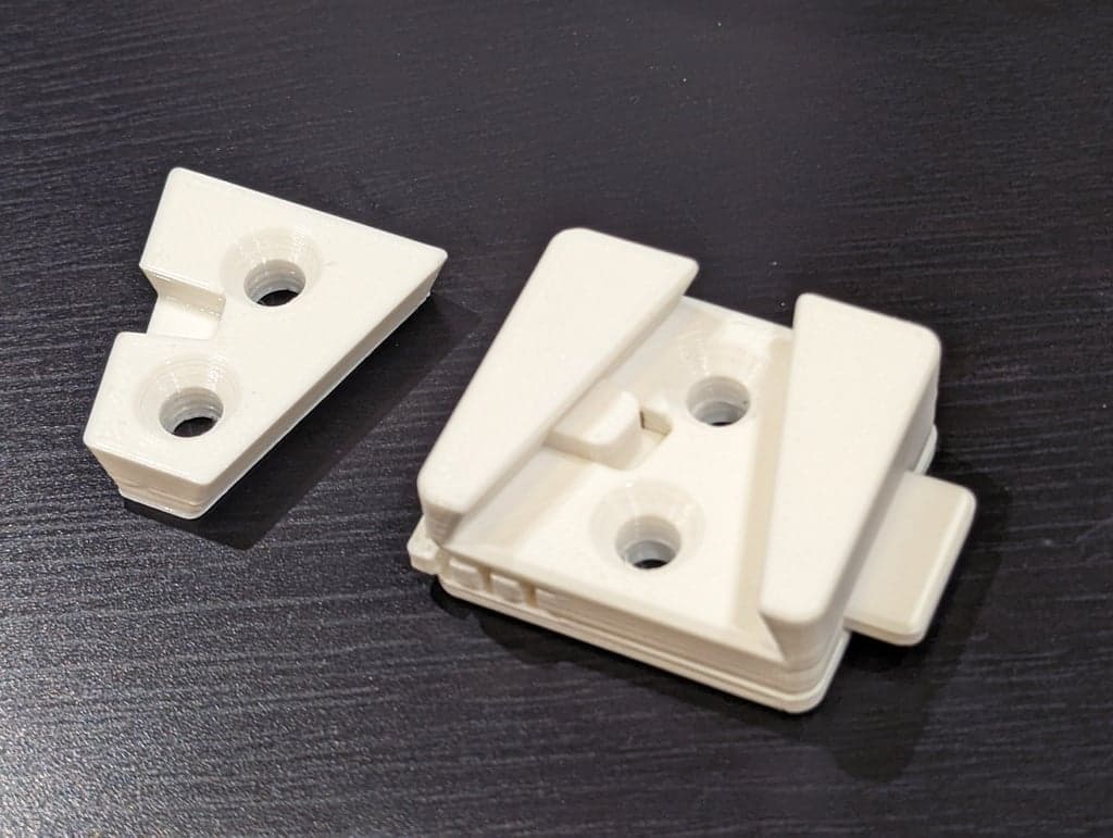 Быстросъемное V-образное крепление