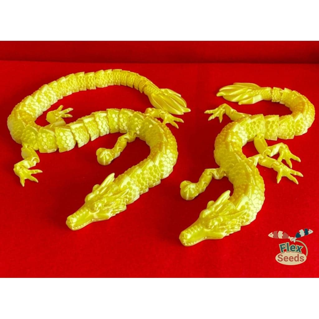 Гибкий японский дракон (печать на месте)