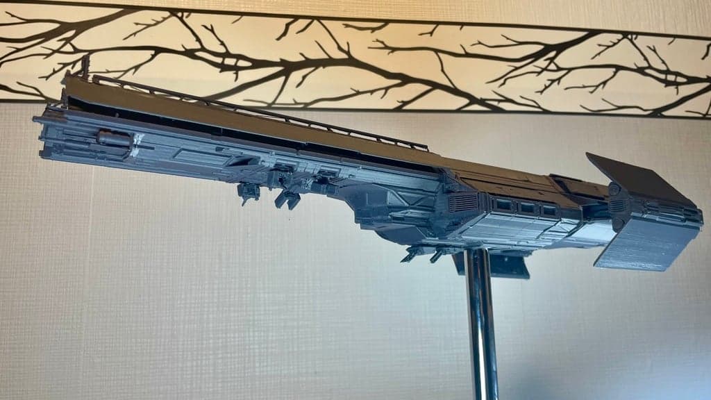 Helldivers 2 Super Destroyer — реальная внутриигровая модель, актуальная версия для печати