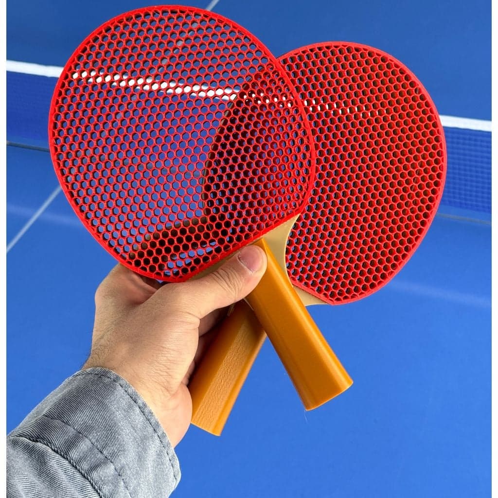Бесшумная ракетка для пинг-понга — конструкция безвоздушного заполнения