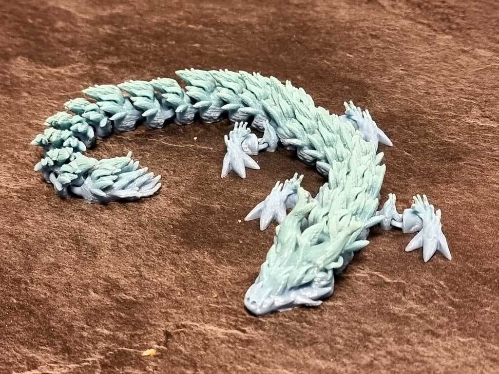 СОСТАВЛЕННЫЙ ядовитый ДРАКОН гибкий (небольшое исправление)