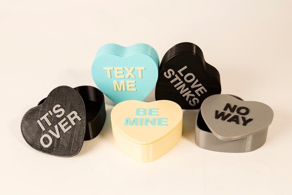 Подарочная коробка ко Дню святого Валентина