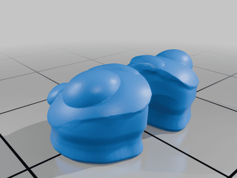 Majestic Baby дракон — шарнирно-сочлененный — печать на месте — без опор