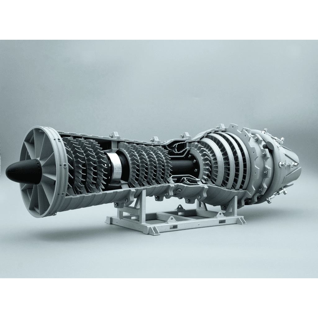 Турбореактивный двигатель для 3D-печати