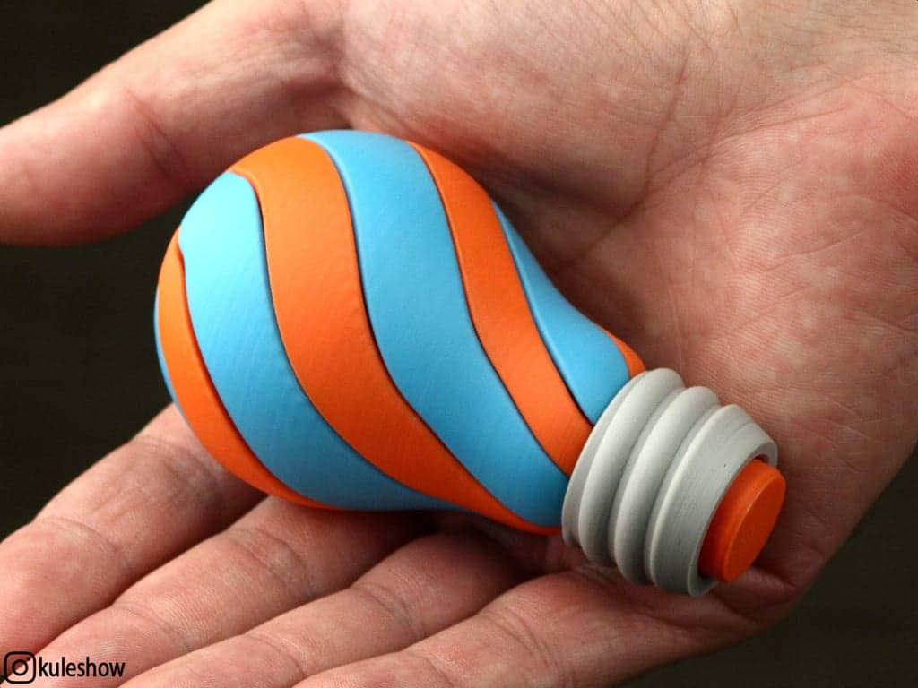 Спиральная лампочка