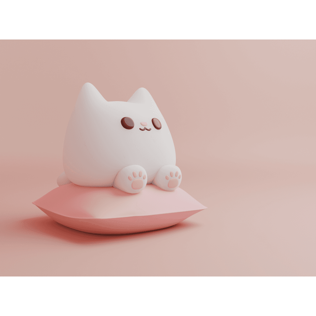 Милый пухлый кот